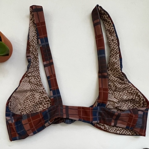 acacia plaid swimsuit bikini - Picture 5 of 8